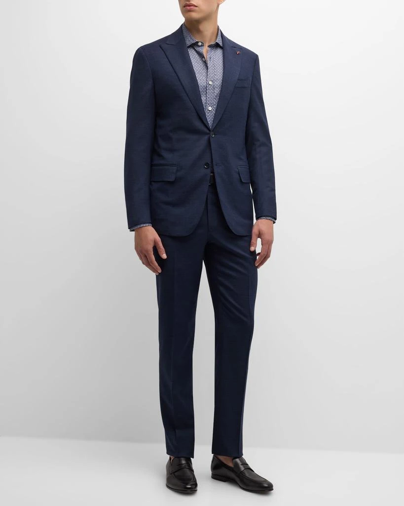 Isaia Men's Birdseye Wool Suit 2