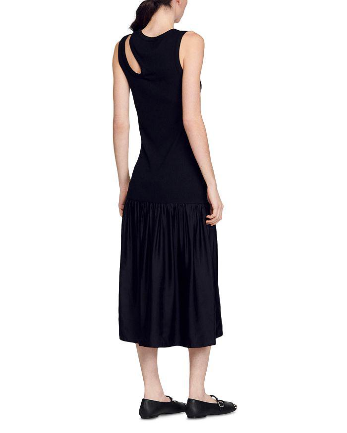 Sandro Lane Cut Out Maxi Dress