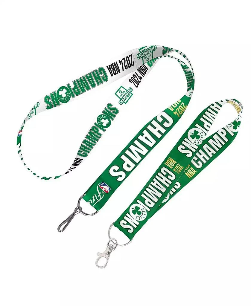 Wincraft Boston Celtics 2024 NBA Finals Champions Lanyard Key Strap Pack 1