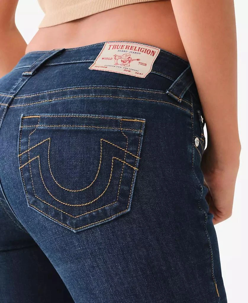 True Religion Women's Jennie Mid Rise Curvy Skinny Jeans 3