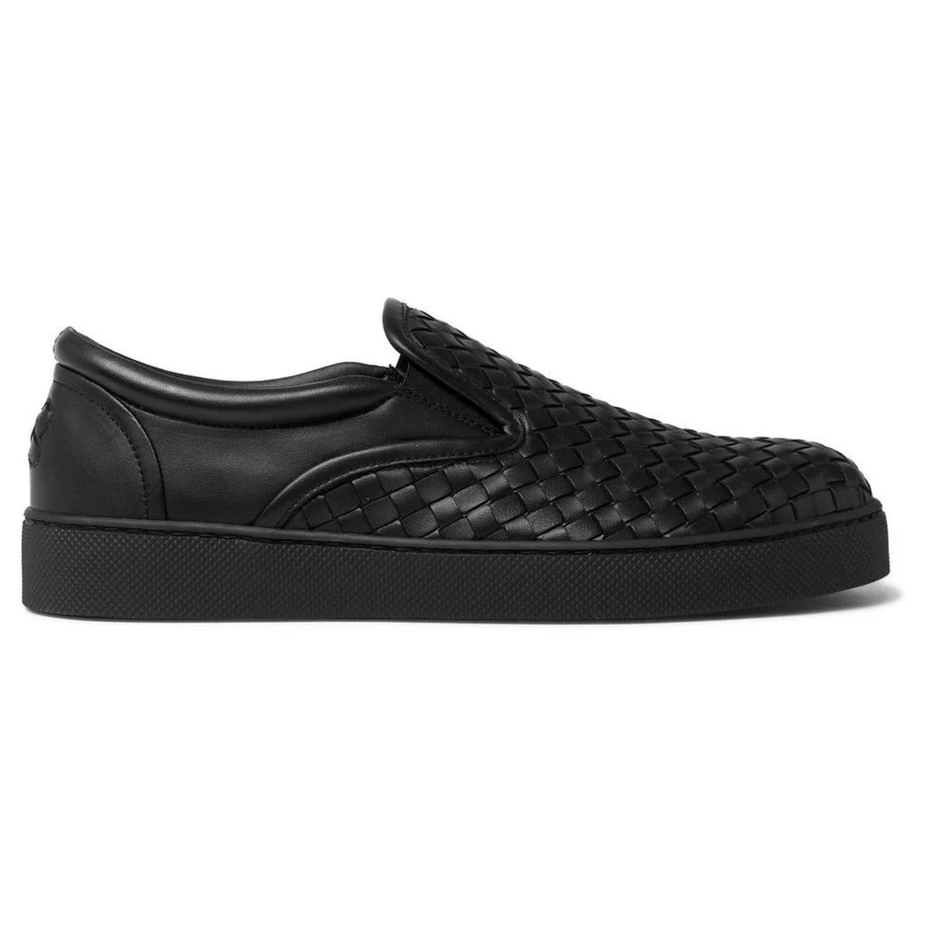 Bottega Veneta Intrecciato Leather Dodger Sneakers 1