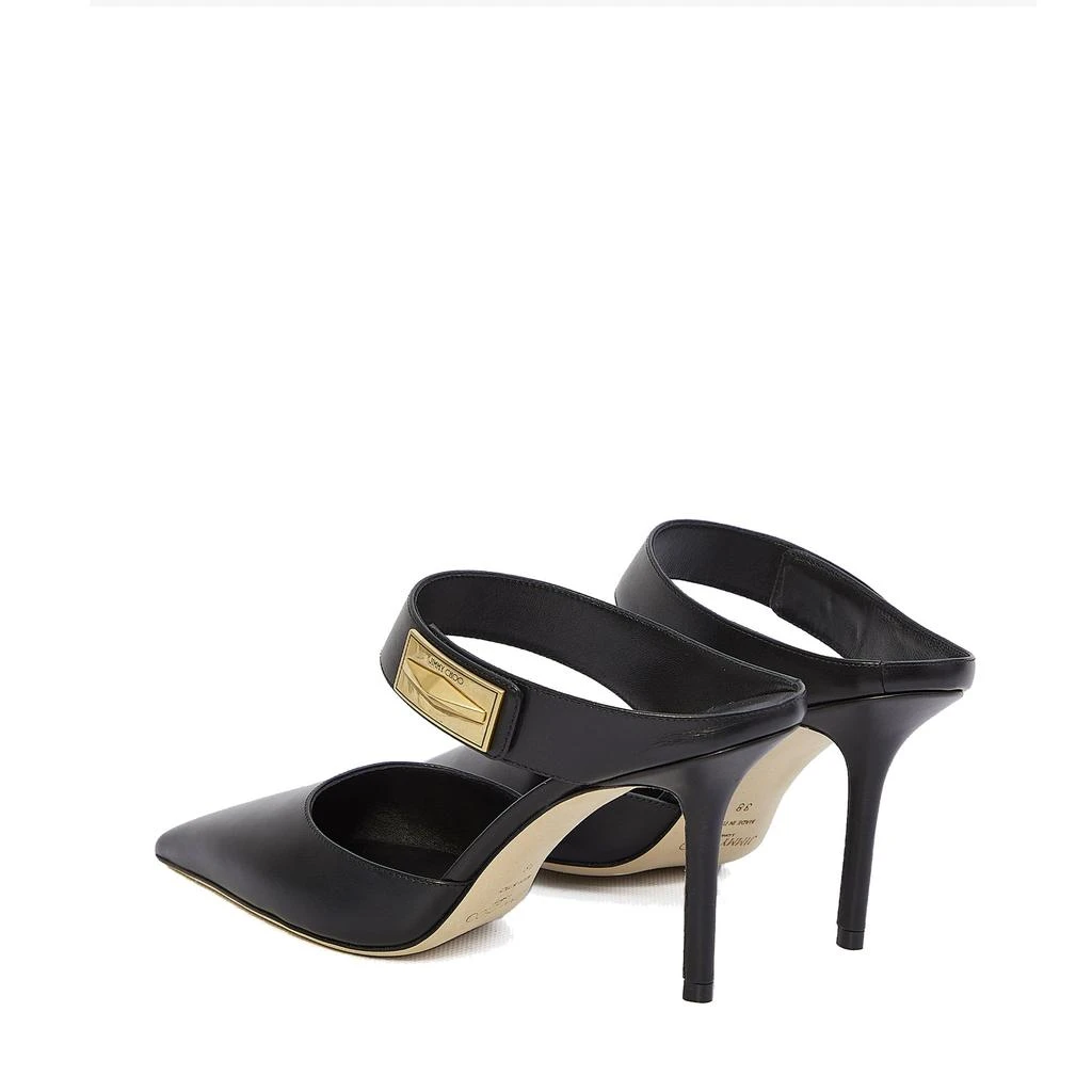 La Sélection Créateurs Mules Jimmy Choo Nell 85 - Black - Femme 3