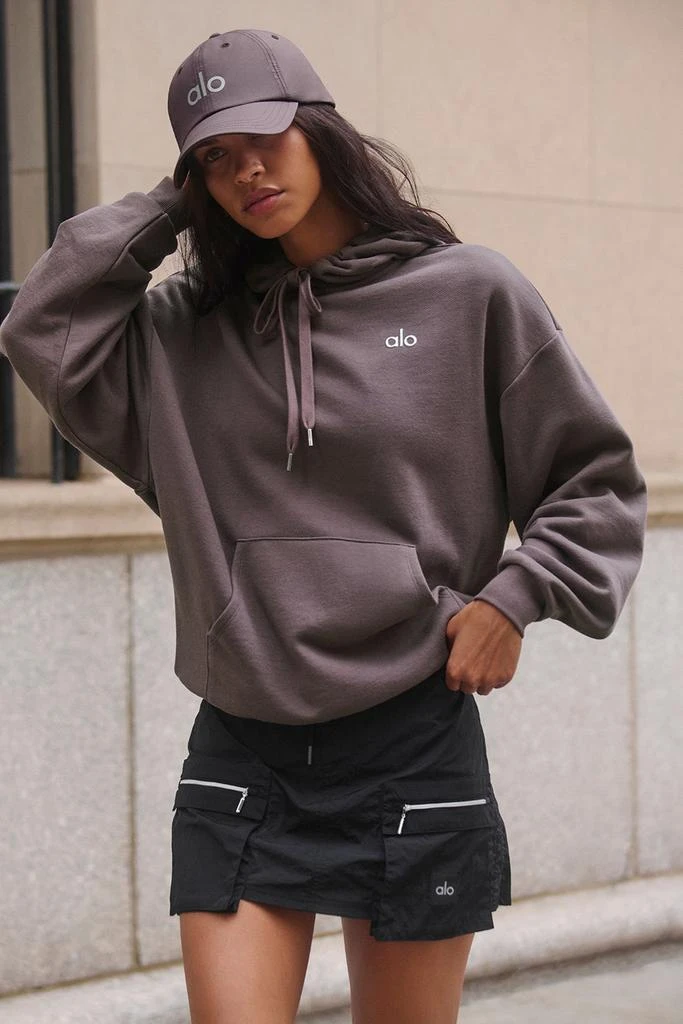 Alo Accolade Hoodie - Raisinette 1