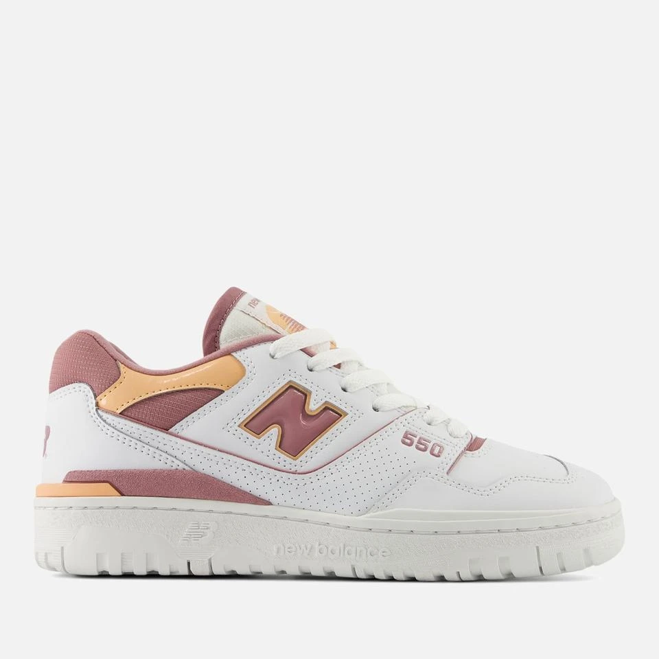 New Balance NEW BALANCE WOMEN'S 550 LEATHER TRAINERS 1