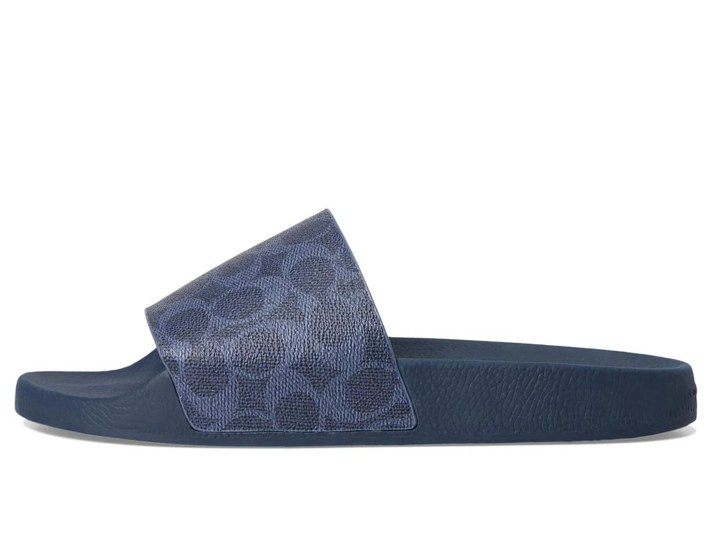 Coach Signature Coated Canvas Pool Slide 4