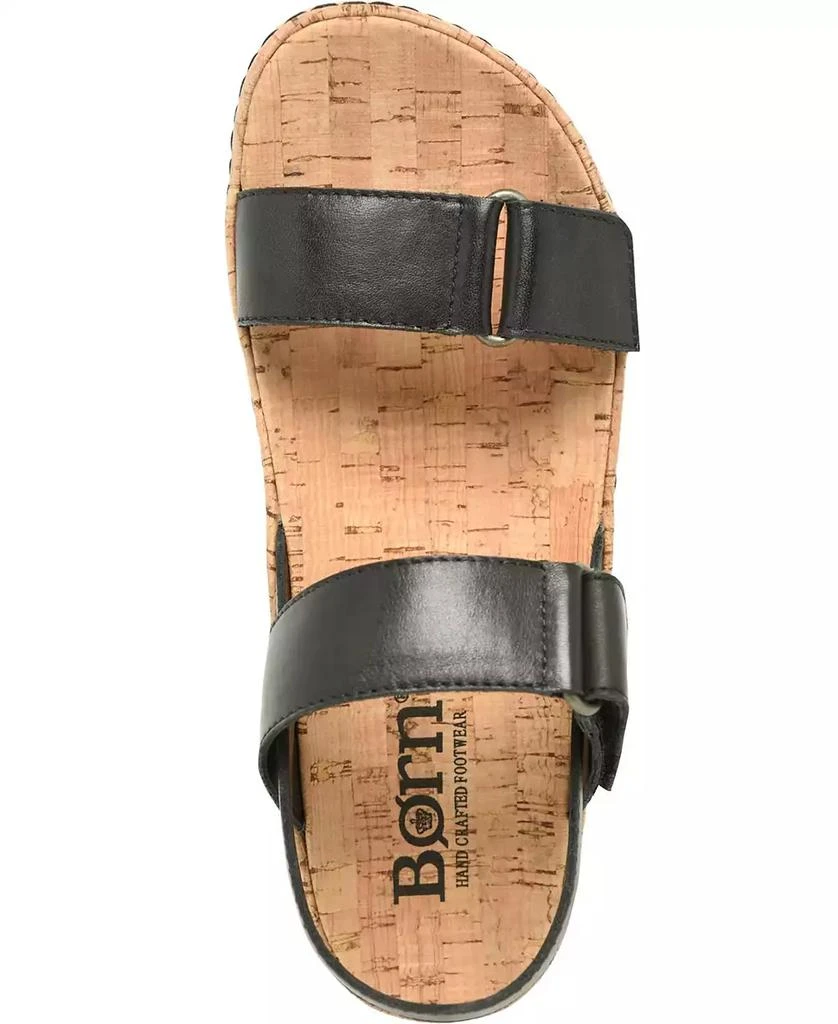 Born Women's Sloan Round Toe Wedge Sandals 4