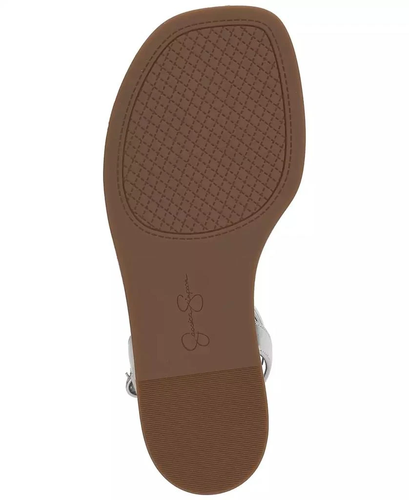 Jessica Simpson Betania Ankle Strap Flat Sandals 5
