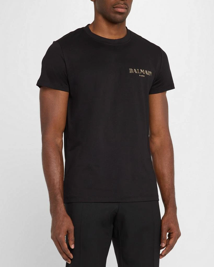 Balmain Men's Vintage Gel Logo T-Shirt 4