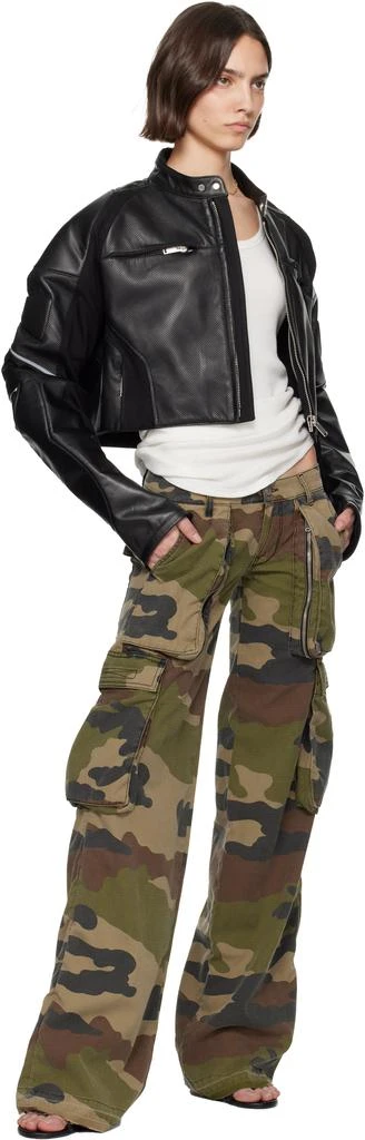 NVL-GARDE Khaki Low Rise Cargo Pants 4