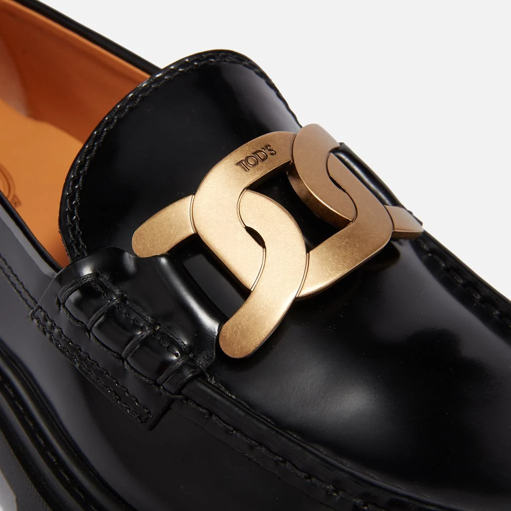 Tod's Women's Gomma Leather Loafers 4