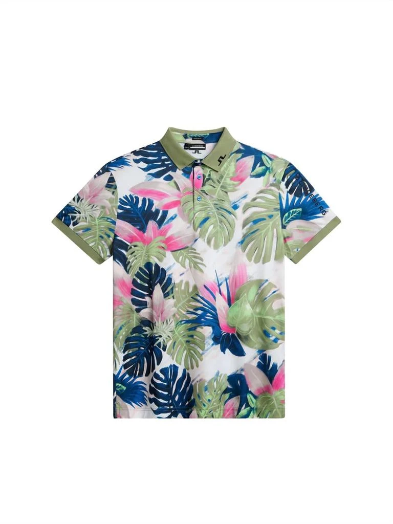 J. Lindeberg J.Lindeberg - Tour Tech Reg Fit Print Polo Shirt 6
