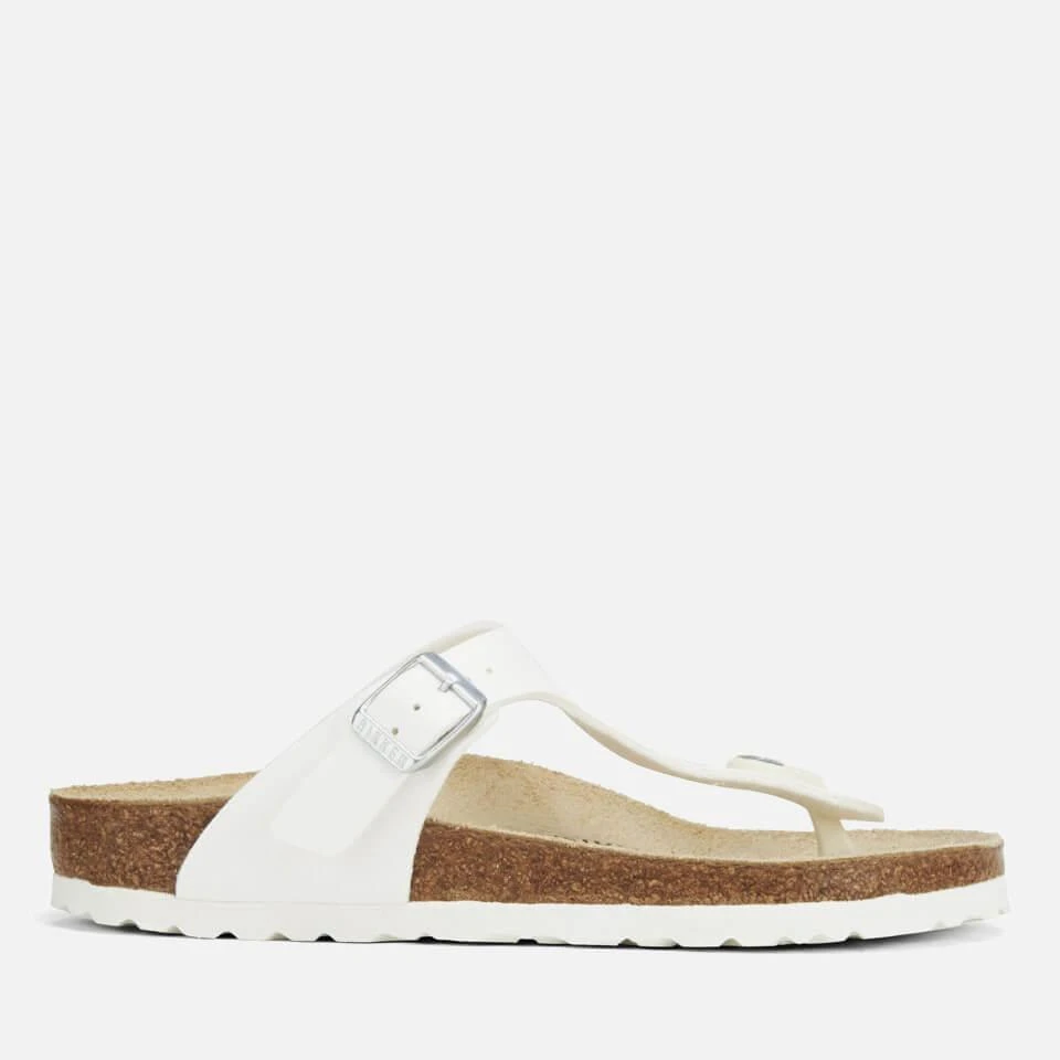 Birkenstock BIRKENSTOCK WOMEN'S GIZEH TOE-POST SANDALS - WHITE 1