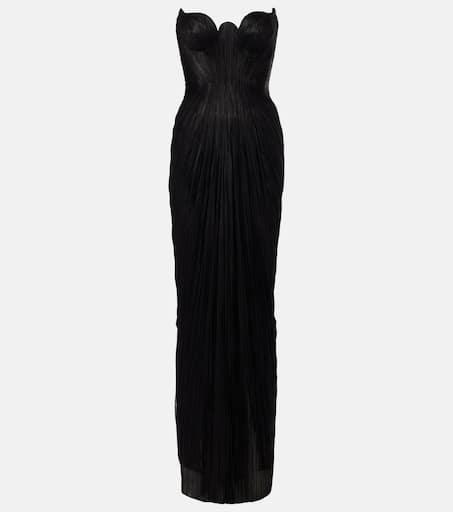 Maria Lucia Hohan Jasleen silk tulle corset gown