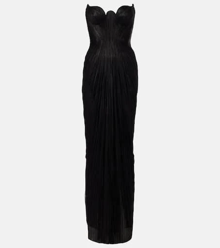 Maria Lucia Hohan Jasleen silk tulle corset gown 1