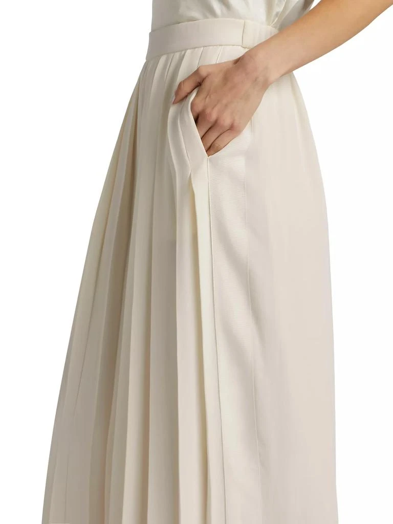 Ramy Brook Hal Pleated Wide-Leg Pants 6