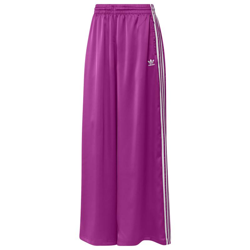 Adidas adidas Originals Satin Wide Leg Track Pants - Women's