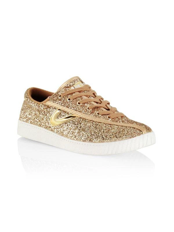 Tretorn Nylite Plus Glitter Low-Top Sneakers 2