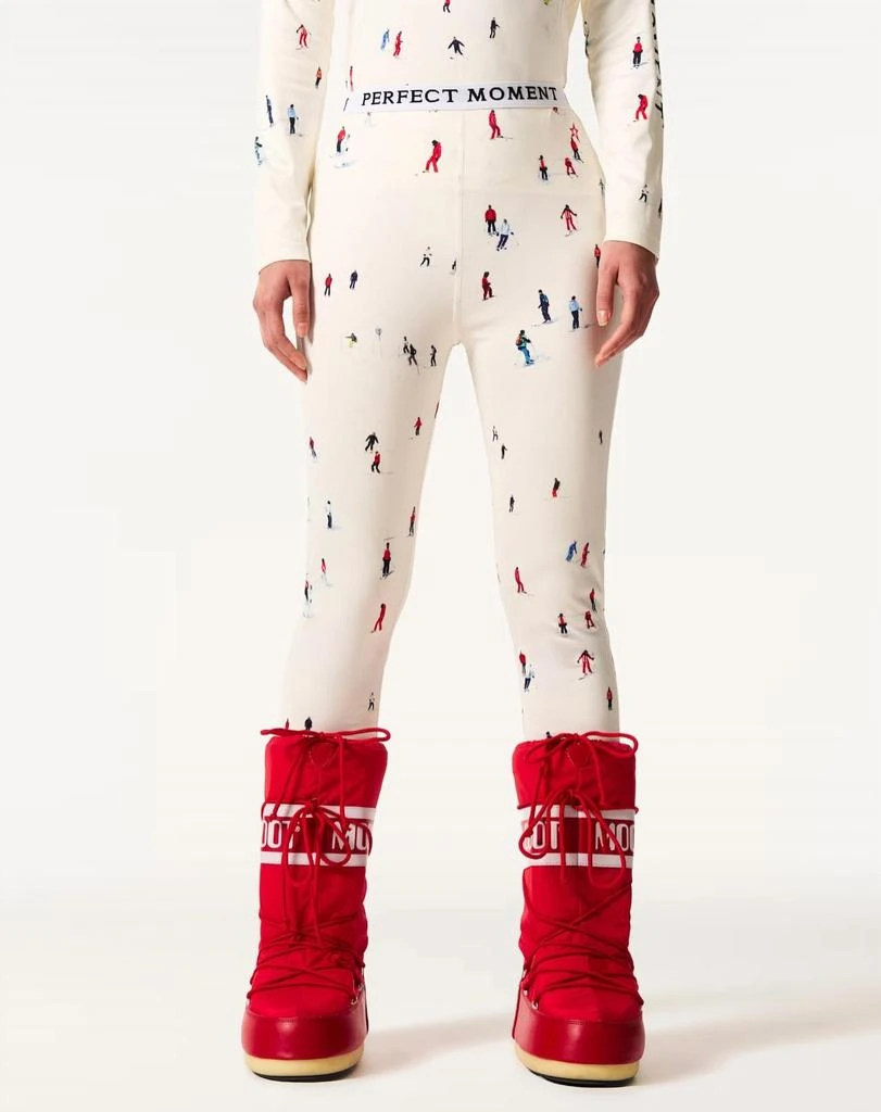 PERFECT MOMENT Perfect Moment - Printed Base Layer Leggings