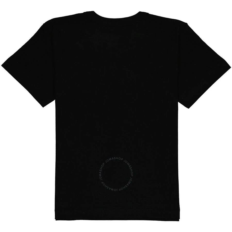 Comme des Garcons Kids Embroidered Red Heart Short-sleeve T-shirt In Black 2