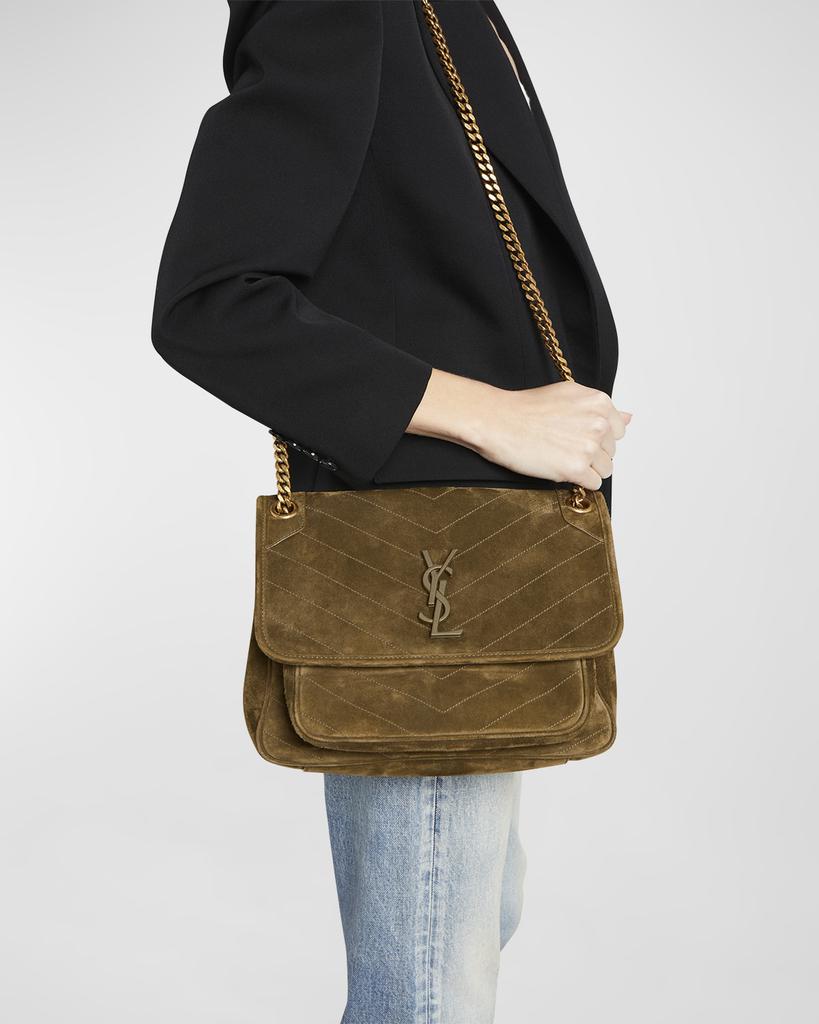 【WEB限定】 Flap Medium Niki Laurent Saint Yves YSL in Bag Shoulder バッグ