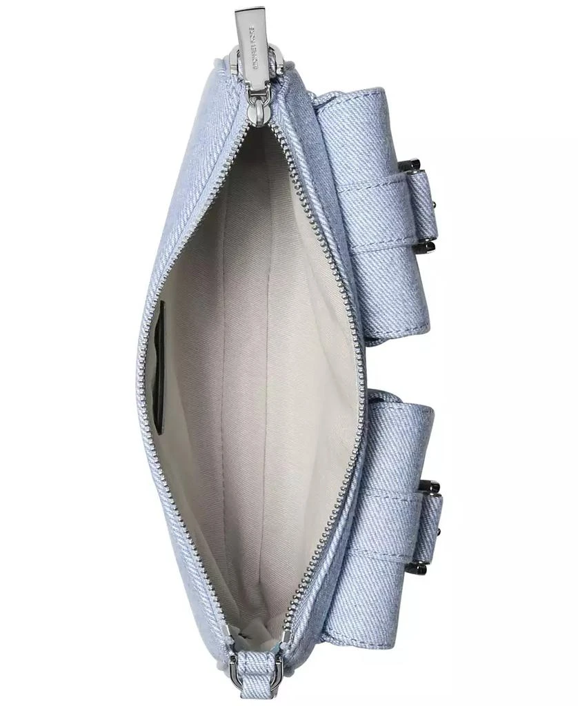 Michael Kors Zoe Small Denim Convertible Shoulder Bag 3
