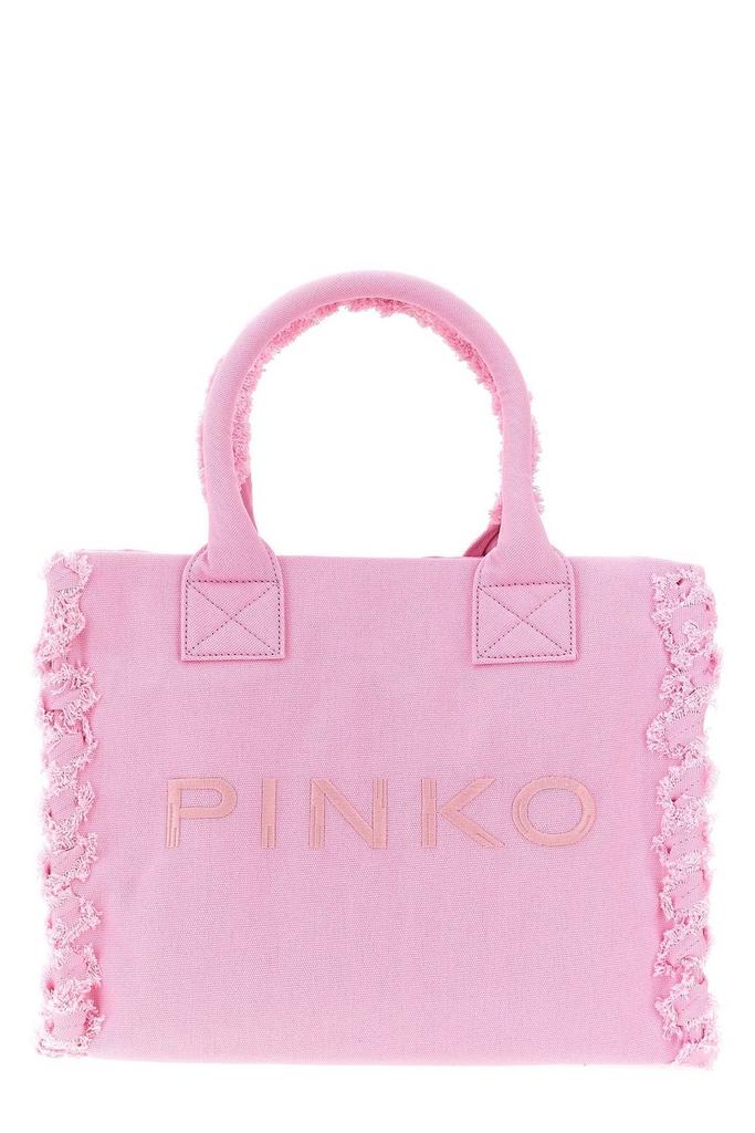 トートバッグ PINKO SS25 'Love One Top Handle' handbag (100066A0F1 D01Q) Classic Love Bag One Top Handle Light Simply PINKO → Shop
