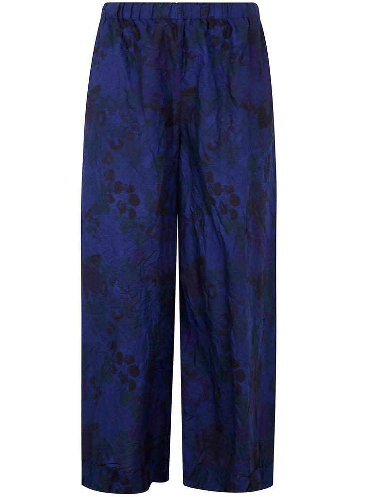 Daniela Gregis Daniela Gregis Patterned Wide Leg Pants