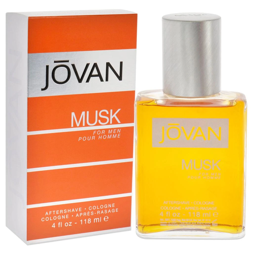 JOVAN Musk by  for Men - 4 oz After Shave Cologne 3