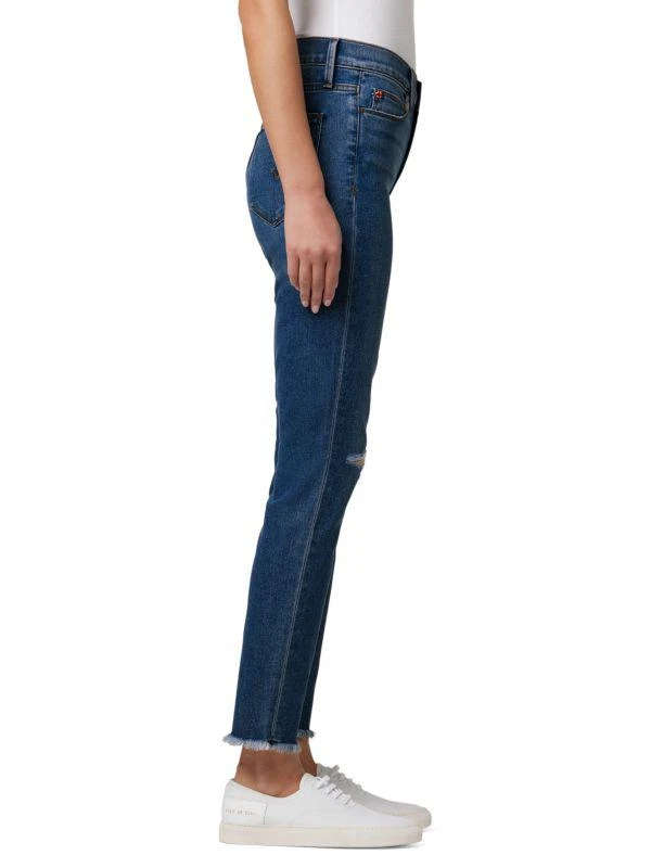 Hudson Natalie Mid Rise Super Skinny Ankle Jeans 3