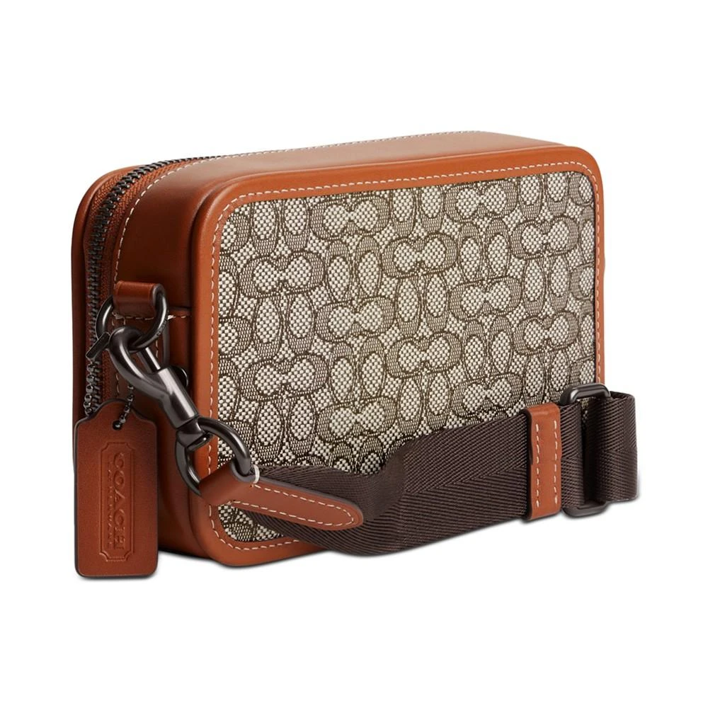 COACH Charter Slim Mini Signature Jacquard Crossbody 4