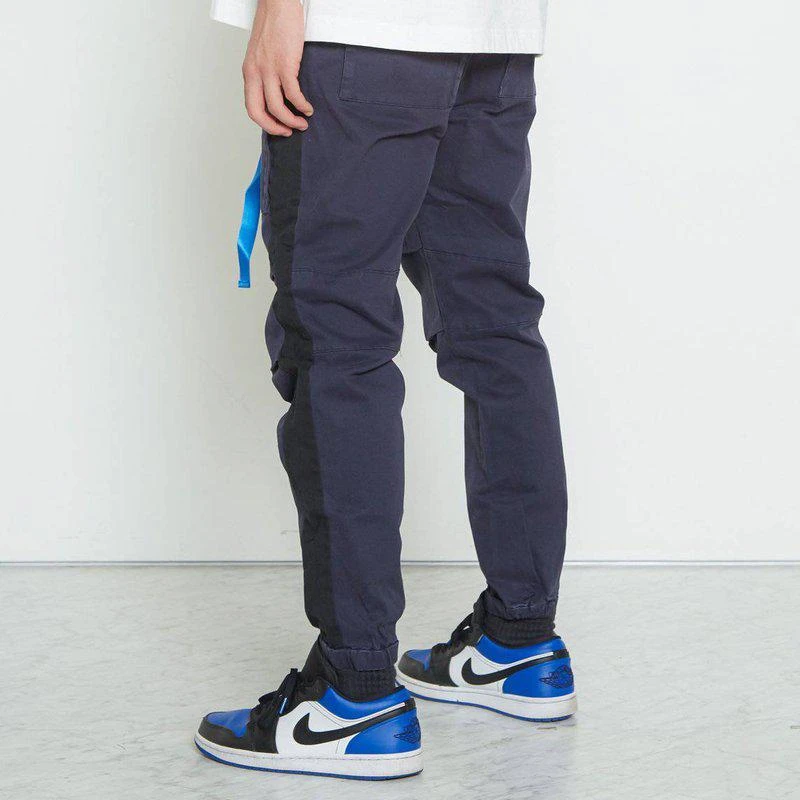 Konus Men's Woven Jogger with Tape Navy 2