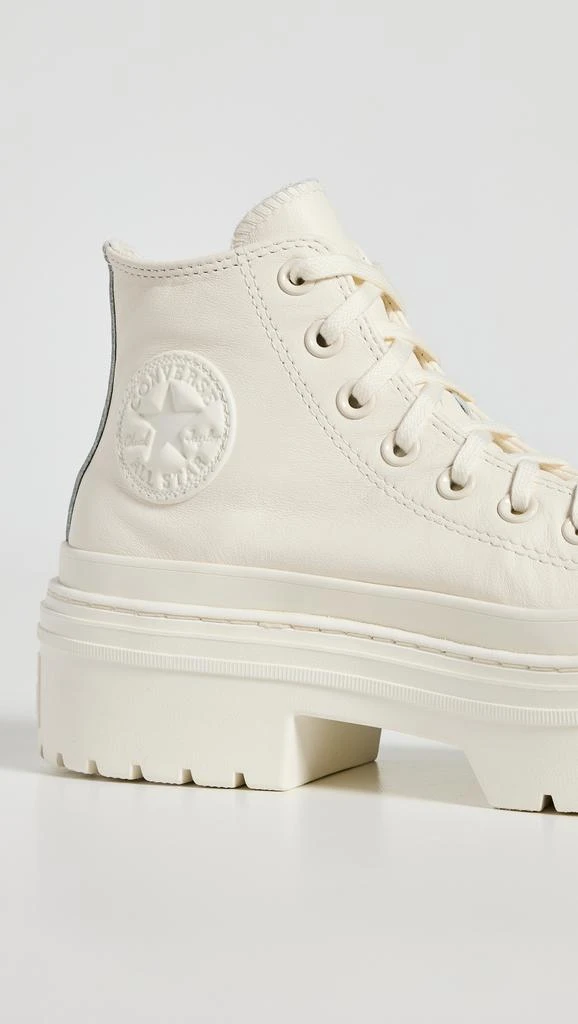 Converse Chuck Taylor All Star Lugged Heel Leather Platform Sneakers 5