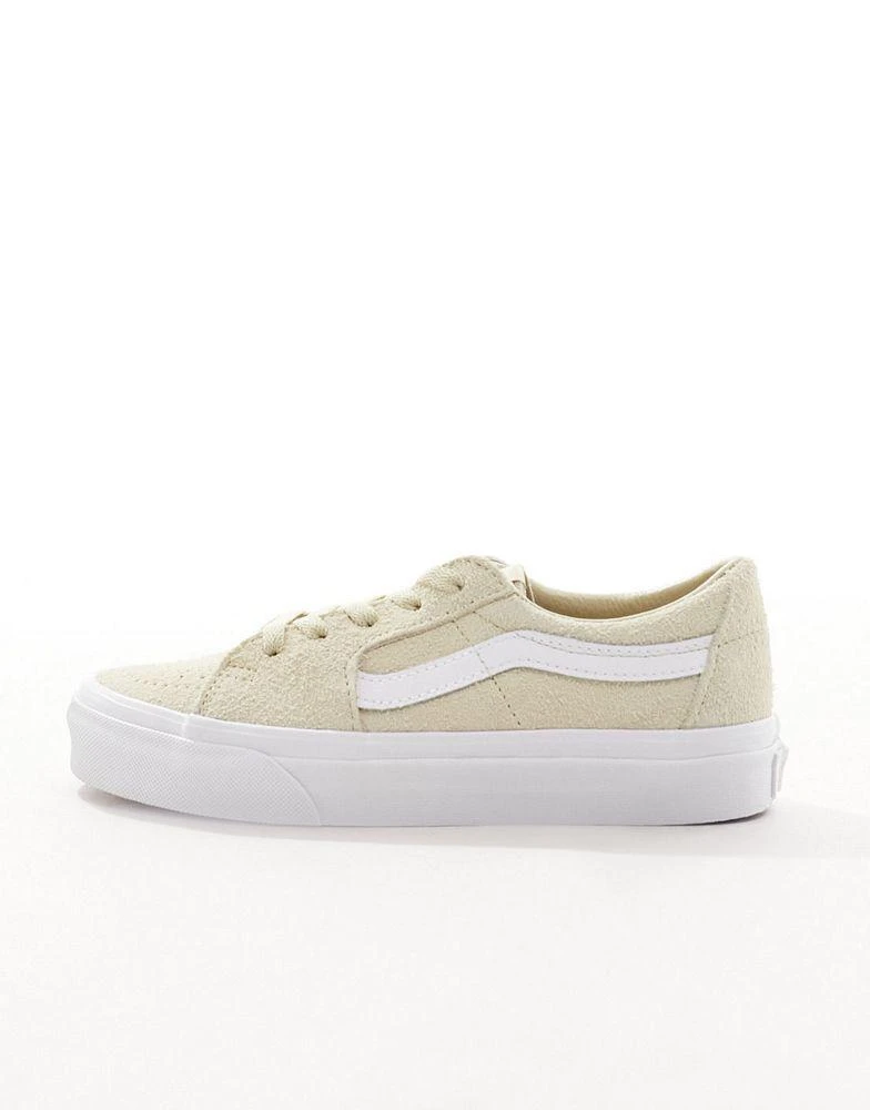 Vans Vans Sk8-Lo trainers in light tan 2