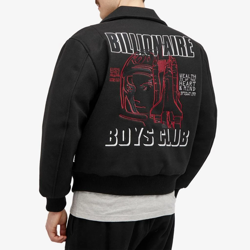 Billionaire Boys Club Billionaire Boys Club Collared Space Program Varsity Jacket 3