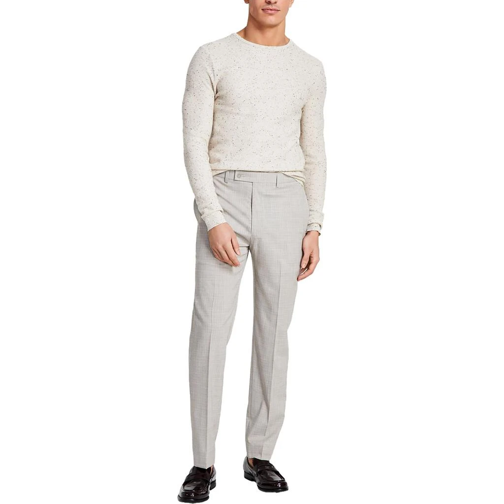 Calvin Klein Jerome  Mens Plaid Polyester Dress Pants 2