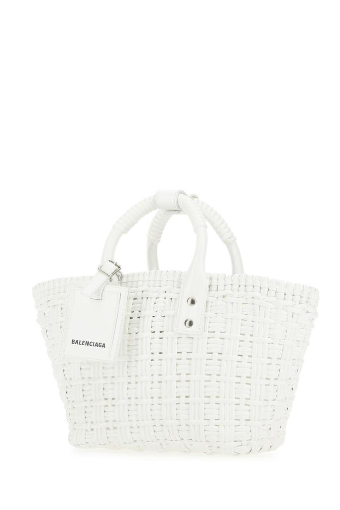 Balenciaga Pink Terry Fabric Bistro Xs Handbag - Tote Bags