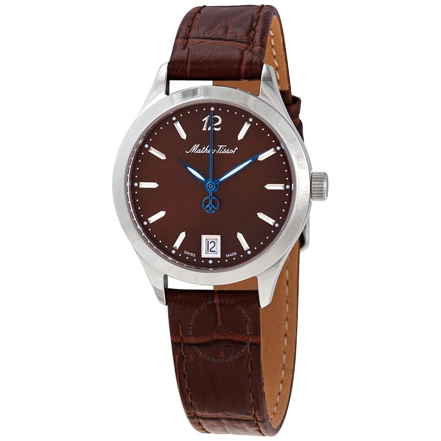 Mathey-Tissot Urban Quartz Brown Dial Ladies Watch D411AM