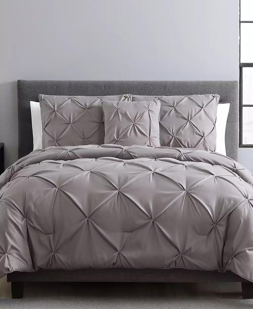 VCNY Home Carmen Pintuck 4 Piece Comforter Set