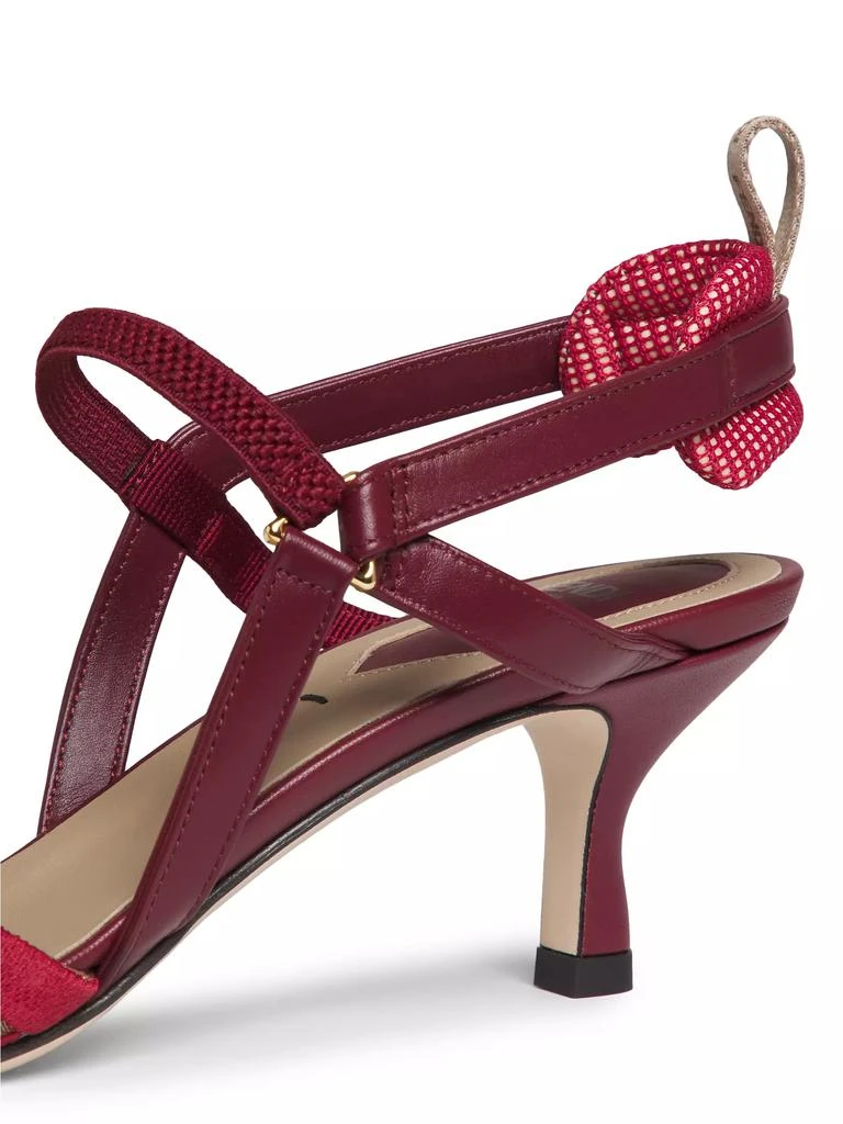 Fendi Colibri Lite 55MM Slingback Pumps 5