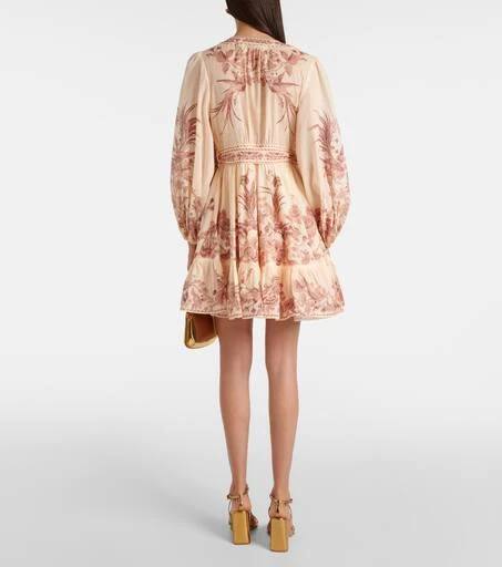 Zimmermann Printed cotton wrap dress 3