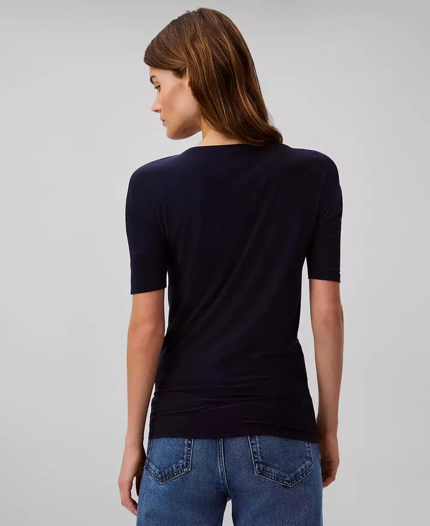 Calvin Klein Women's Stretch Slim-Fit Short-Sleeve Tee 2