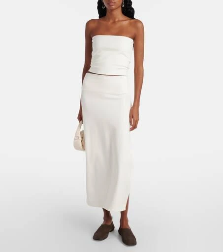 Leset Rio jersey midi skirt 2