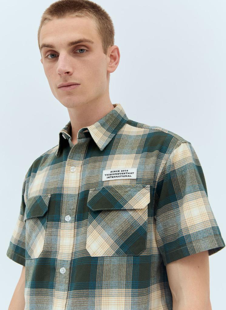 thisisneverthat Thisisneverthat® Ombre Plaid Shirt