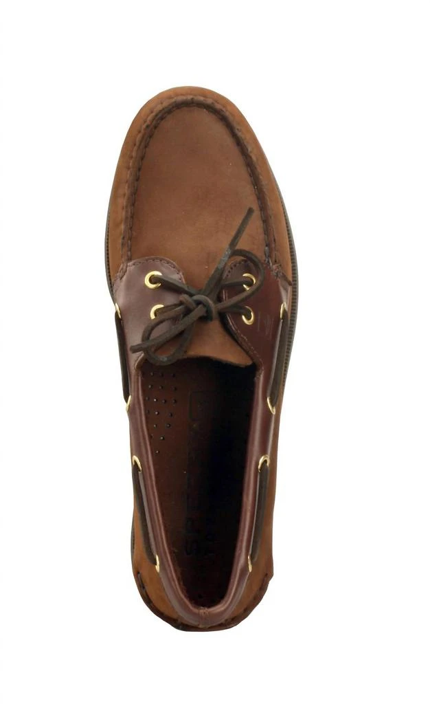 Sperry Men's Top Sider Boat Shoe - Medium In Brown Buck 2