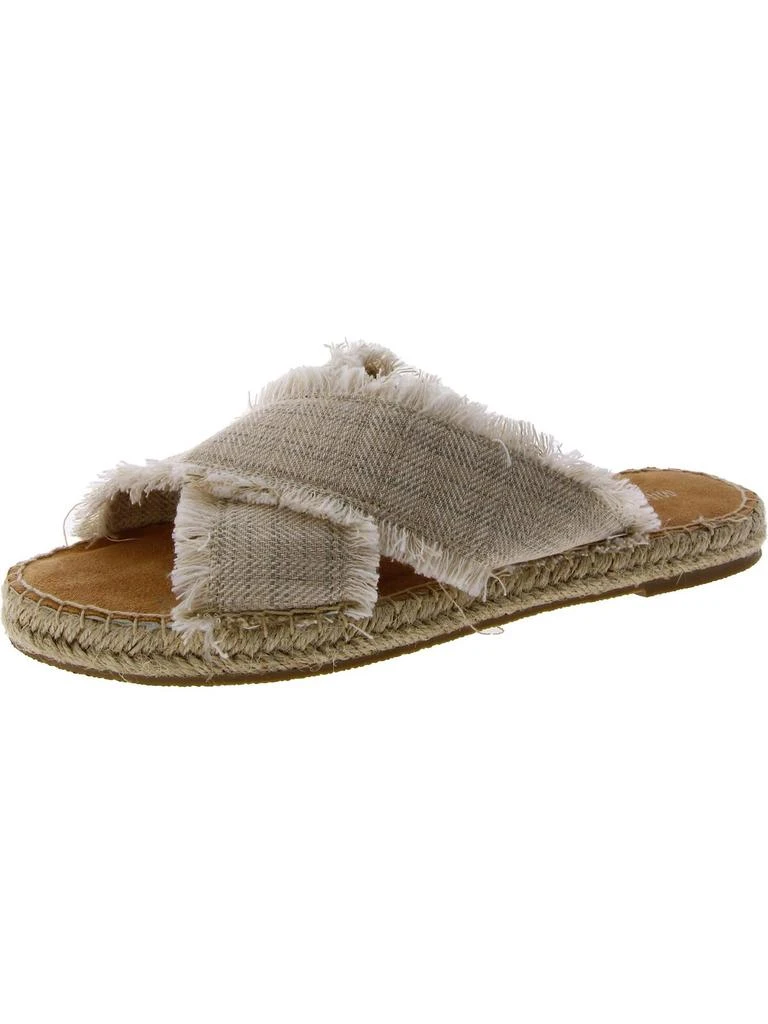 Minnetonka Womens Open Toe Slip On Espadrilles 1
