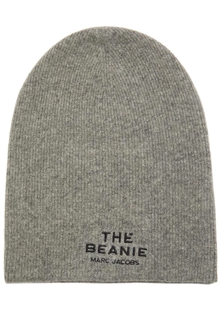 Marc Jacobs Hattie Stewart Beanie Hat Grey Flower Marc Jacobs MARC JACOBS X Hattie Stewart - Hats - BeyondStyle main image 3