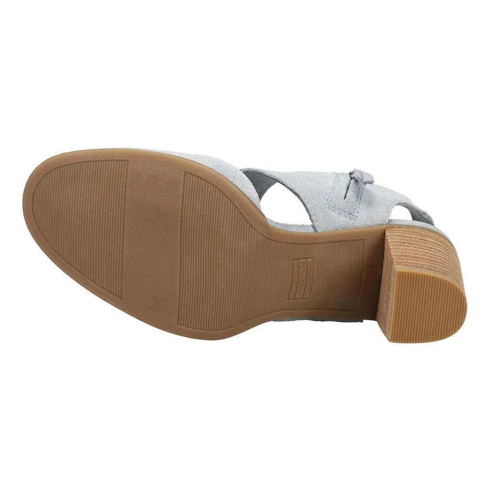 TOMS Majorca Closed Toe Block Heel Sandals 5