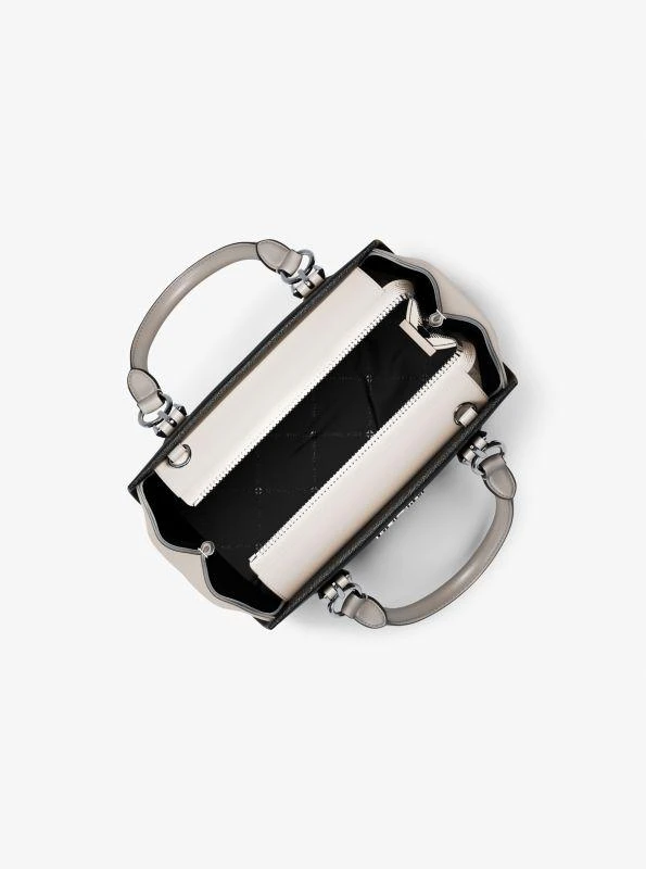 Michael Kors Marilyn Small Color-Block Saffiano Leather Messenger Bag 2