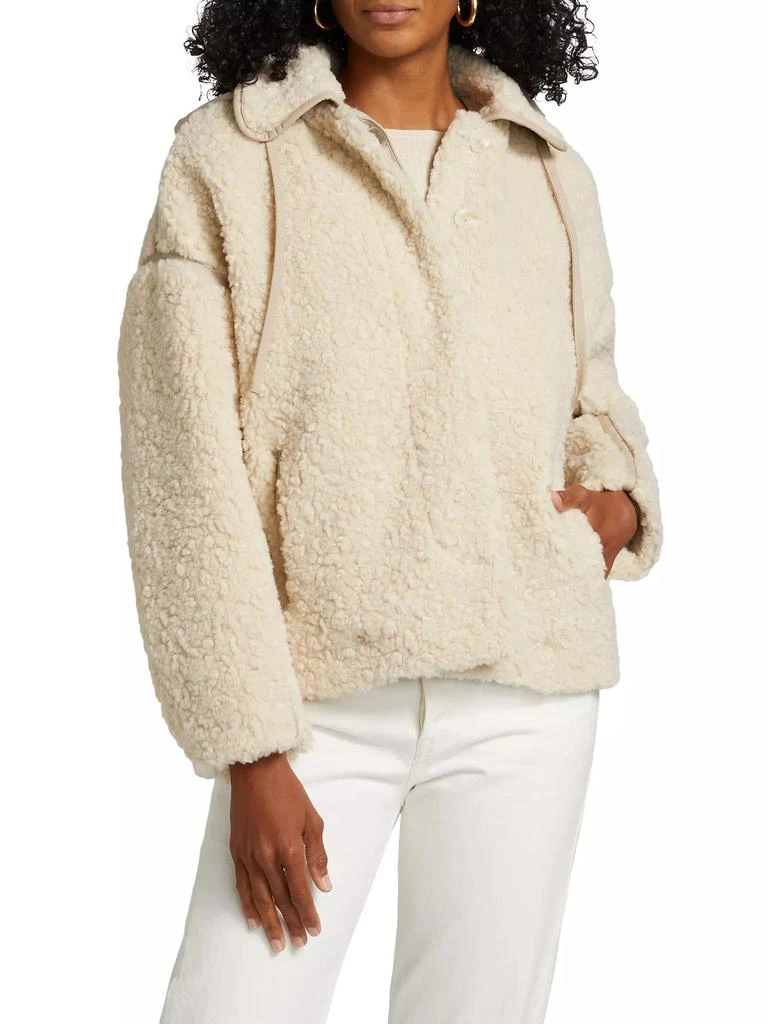 dh New York Kyle Faux-Shearling Hooded Jacket 3