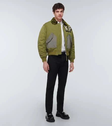 Kenzo Logo bomber jacket 2